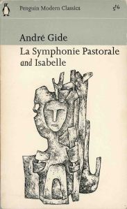 Book cover of Andre Gide La Symphonie Pastorale with illustration by Giovanni Thermes